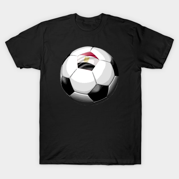 Egypt Soccer T-Shirt by asaiphoto